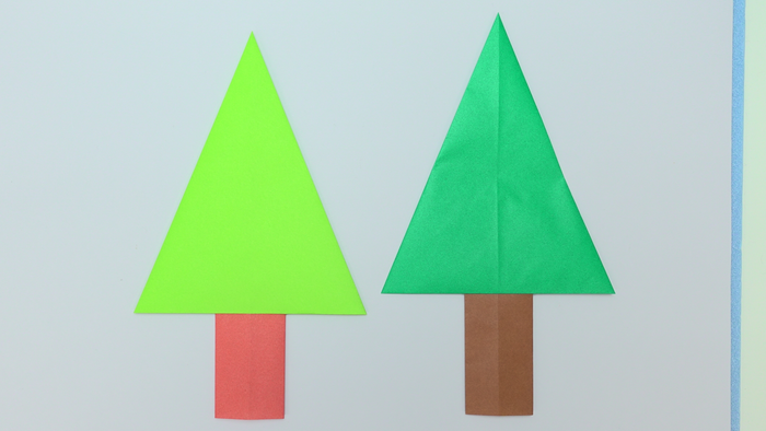 折り紙さえあれば子供も簡単に作れる 木 の折り方 作り方 Howpon ハウポン