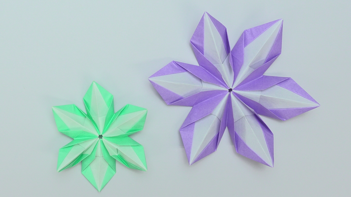 折り紙で簡単に作れるクリスマスの飾り『雪の結晶』の折り方 Howpon[ハウポン]