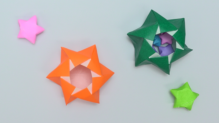 小物入れにもなる 折り紙で作れる 星の箱 の簡単な折り方 作り方 Howpon ハウポン