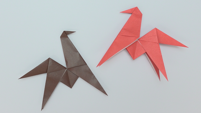 折り紙で作れるとても簡単な動物 馬 の折り方 作り方 Howpon ハウポン