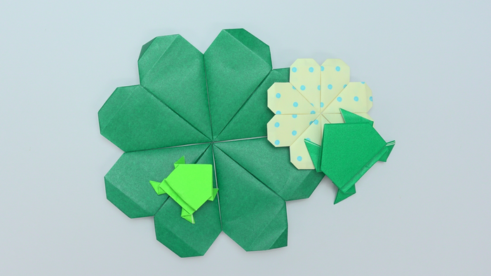 折り紙で簡単に作れる ぴょんぴょん飛ぶカエル の折り方 Howpon ハウポン
