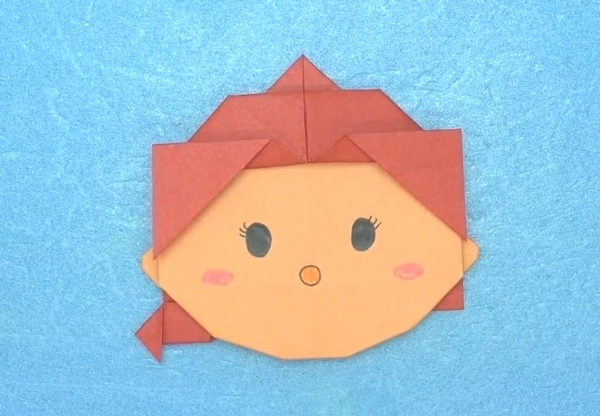 ツムツム 折り紙で簡単に作れるプリンセス ベル の折り方 Howpon ハウポン