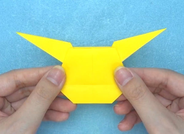 ポケモン ピカチュウ 全身 を折り紙で簡単に作れる折り方 Howpon ハウポン