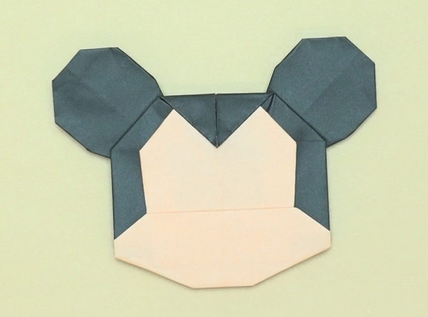 リボンを付けたらミニーに 折り紙で作る ミッキー の簡単な折り方 Howpon ハウポン