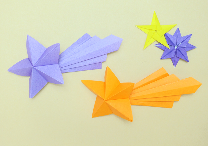 簡単七夕飾り 七夕飾り 星の折り紙 の簡単な作り方 星型の切り方のポイント 工作 自由研究 All About