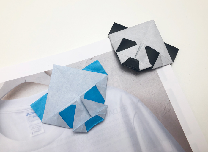 動物 簡単で可愛い折り紙で作れる パンダのしおり の折り方 Howpon ハウポン