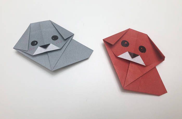 動物 超簡単 折り紙一枚で出来ちゃうかわいい 犬 の折り方