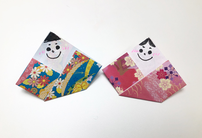 子どもでも簡単に出来る 折り紙の お雛様 の折り方 作り方 Howpon ハウポン