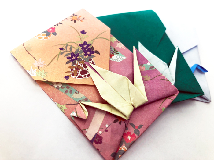 お祝い お年玉におすすめ 鶴付きポチ袋 折り方 作り方 Howpon