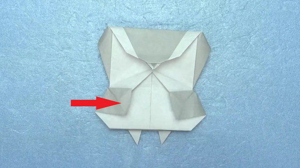 自立する 折り紙で簡単に作れる 立体のフクロウ の折り方 作り方 Howpon ハウポン