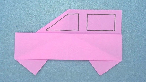 男の子が喜ぶ 折り紙で簡単に作れる 車 の折り方 作り方 Howpon ハウポン