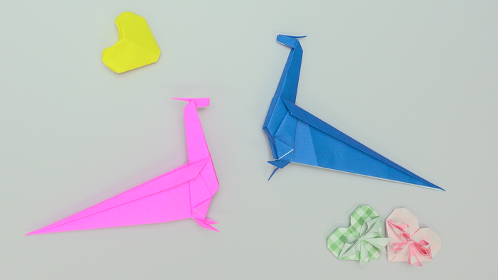折り紙一枚で簡単に作れる立体でかっこいい ドラゴン の折り方 作り方 Howpon ハウポン