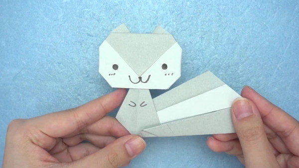 折り紙で作れる 全身のリス の簡単な折り方 作り方 Howpon ハウポン