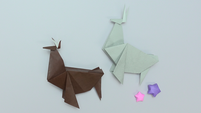 簡単なのにリアル！折り紙で作れる『鹿』の折り方・作り方！ | Howpon ...