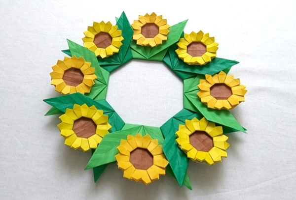 花 ひまわり 折り紙 折り紙で作れる花のブーケ！『ひまわりブーケ』の折り方・作り方！